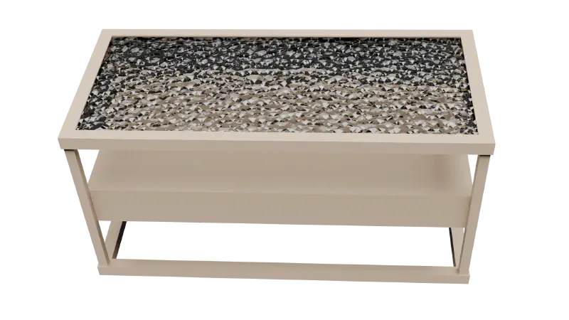 Table en 3D avec textures