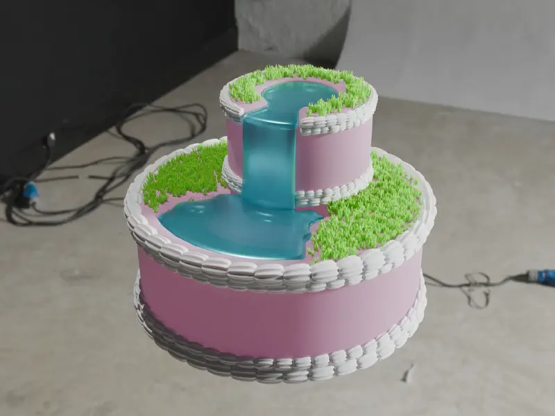 Le rendu du gâteau, deuxième partie